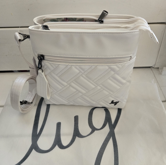 Lug - Double Dip Metallic Diamond Crossbody - Picture 2 of 8